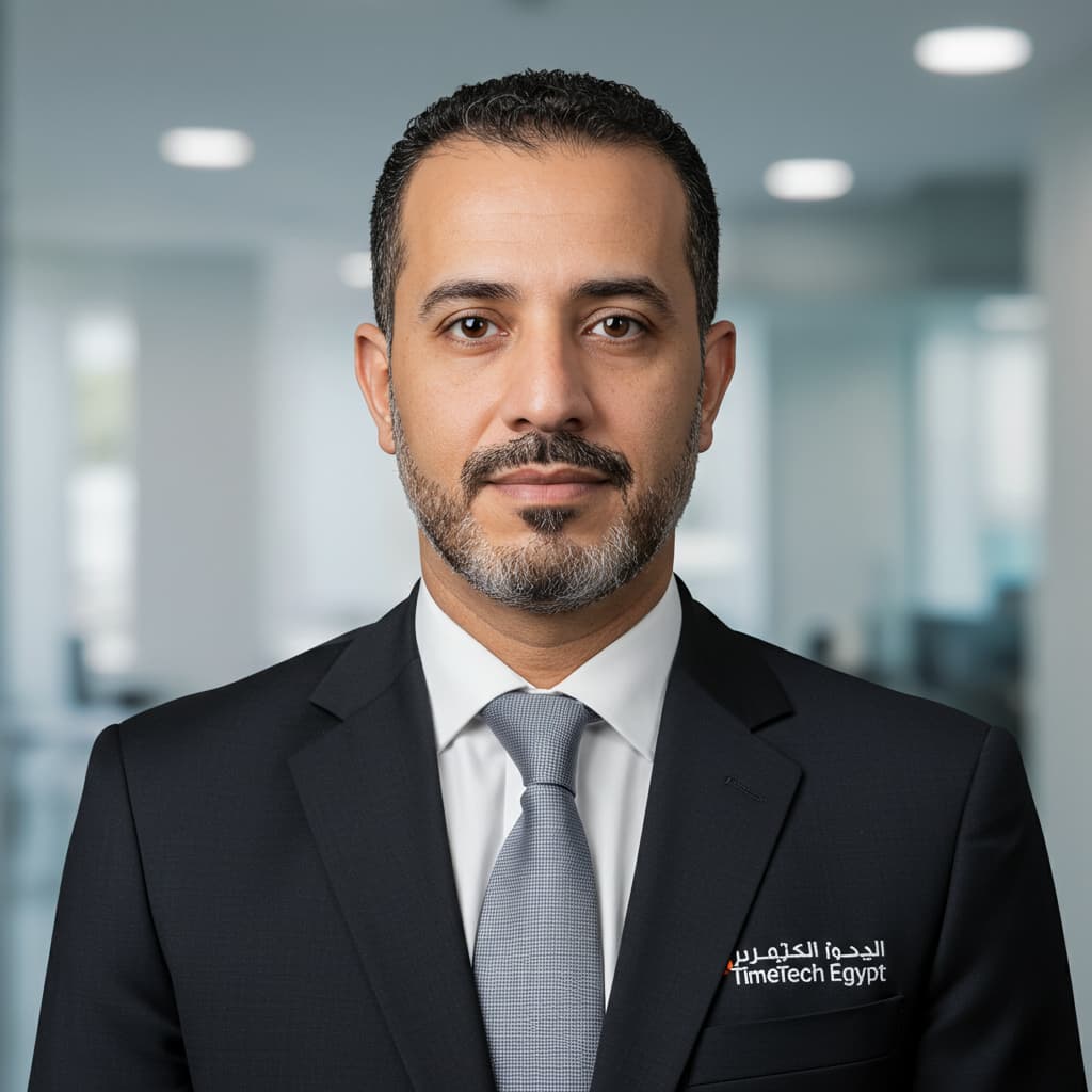 صورة م. محمد الهلالى، المدير التنفيذي لشركة تايم تكنولوجي